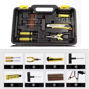 Compresor Auto 12V cu 2 Cilindri și 7 Accesorii Incluse