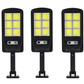 Lampa solara 60w 6 LED - uri COB cu senzor miscare cu telecomanda - Promagg.ro