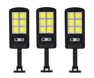 Lampa solara 60w 6 LED - uri COB cu senzor miscare cu telecomanda - Promagg.ro
