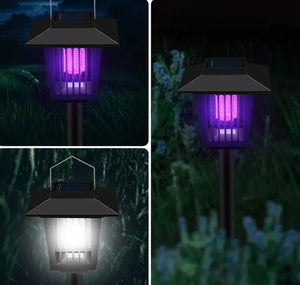 Lampa solara anti insecte cu lumina LED - Promagg.ro