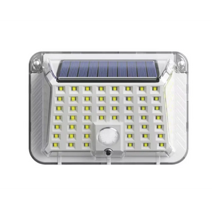 Lampa Solara de Perete cu 90 LED SMD, Senzor de Miscare, IP65, 1200mAh, Lumina Alb Rece