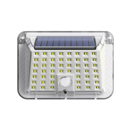 Lampa Solara de Perete cu 90 LED SMD, Senzor de Miscare, IP65, 1200mAh, Lumina Alb Rece