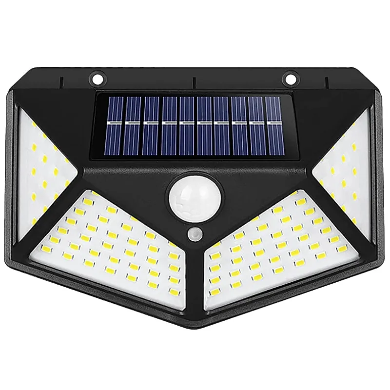Lampa Solara de Perete cu Senzor 100 LEDuri 100p