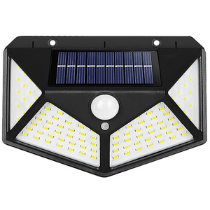 Lampa Solara de Perete cu Senzor 100 LEDuri 100p