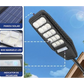 Lampă Solară Stradală 500W cu 15 Casete LED și Baterie 24000mAh - imagine 3