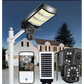 Lampă Solară Stradală cu Cameră de Supraveghere 4G 8MP 4K, Vedere Nocturnă și Detecție Mișcare - imagine 5