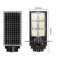 Lampă Solară Stradală cu Cameră de Supraveghere 4G 8MP 4K, Vedere Nocturnă și Detecție Mișcare - imagine 6