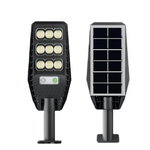 Lampa Solara Stradala Jortan 300W cu Telecomanda si Senzor de Miscare, 9 Casete, IP66