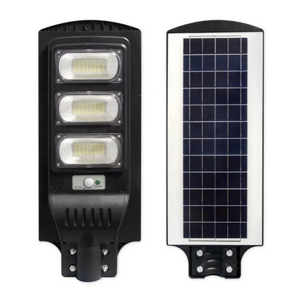 Lampă Solară Stradală LED 150W IP65 6000K cu Senzor de Mișcare și Telecomandă