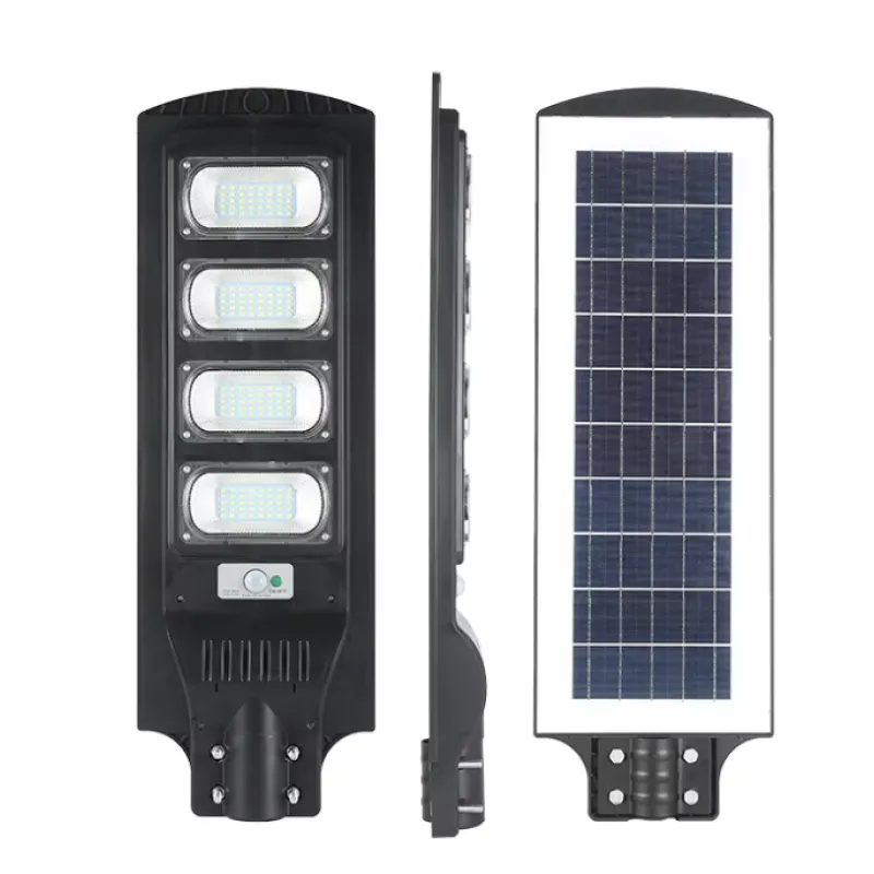 Lampă Solară Stradală LED 240W IP65 6000K cu Senzor și Telecomandă