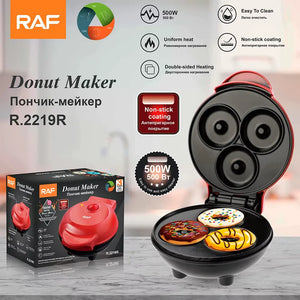 Aparat RAF pentru Gogoși, Sandwich și Waffle cu Încălzire Dublă - imagine 2