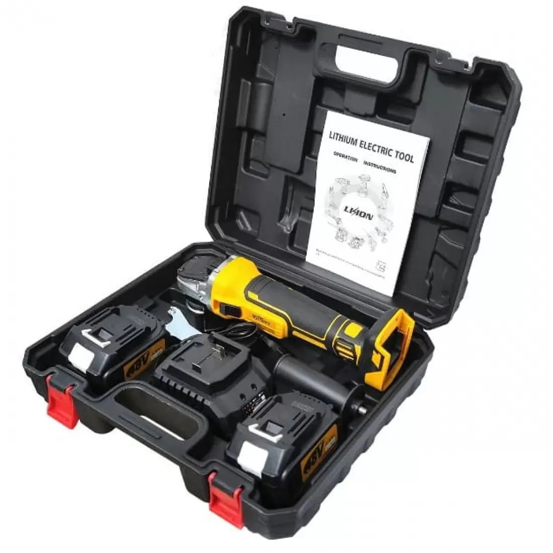 Polizor Unghiular cu 2 Acumulatori 48V - Promagg.ro