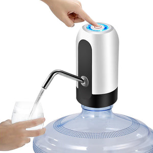 Pompa electrica, dozator, dispenser, pentru bidon de apa, Incarcare prin USB, indicator LED pentru baterie - Promagg.ro