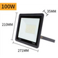 Proiector cu LED SMD 220V, Putere 100W, IP66, Negru - imagine 6