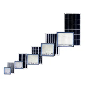 Proiector cu Panou Solar Jortan Blue 600W cu Senzor și Telecomandă