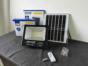 Proiector cu Panou Solar Jortan Clasic 400W - imagine 3