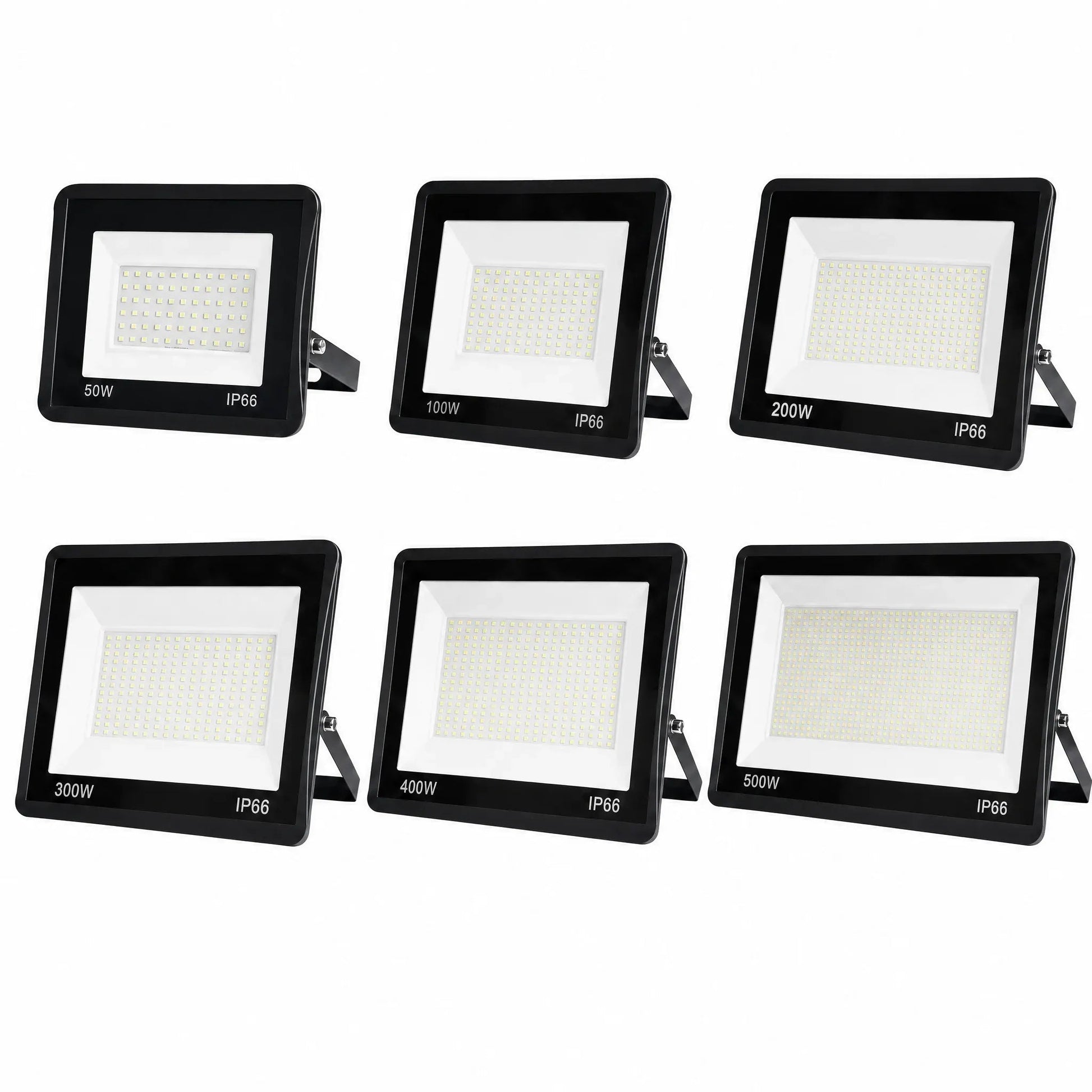 Proiector LED JORTAN Exterior 200W, Alimentare 220V, Lumina Calda, Carcasa Aluminiu, IP66 - imagine 2
