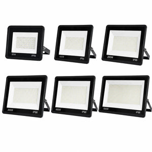 Proiector LED JORTAN Exterior 200W, Alimentare 220V, Lumina Calda, Carcasa Aluminiu, IP66 - imagine 2