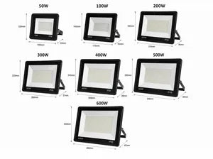 Proiector LED Jortan Exterior 300W, 36 LED-uri, Alimentare 220V, Lumina Calda, Carcasa Aluminiu si Sticla, IP66 - imagine 2