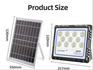 Proiector Solar LED 600W Honor cu Telecomandă și Control Automat al Luminii