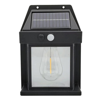 Set 3 Lămpi Solare de Perete Tip Bec Clasic cu Senzor de Mișcare - Promagg.ro