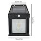 Set 3 Lămpi Solare de Perete Tip Bec Clasic cu Senzor de Mișcare - Promagg.ro