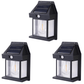 Set 3 Lămpi Solare de Perete Tip Bec Clasic cu Senzor de Mișcare - Promagg.ro