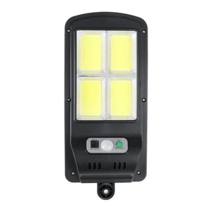 Set 3x Lampa solara 60w 4 LED - uri COB cu senzor miscare cu telecomanda - Promagg.ro