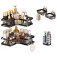 Set 5 Etajere Baie, Raft Dus Colt, Otel Inoxidabil - imagine 4