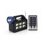 Sistem Solar Portabil JORTAN T08, 20W, Panou Solar 5W, Baterie 25000mAh, Compact