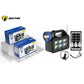 Sistem Solar Portabil JORTAN T08, 20W, Panou Solar 5W, Baterie 25000mAh, Compact - imagine 4