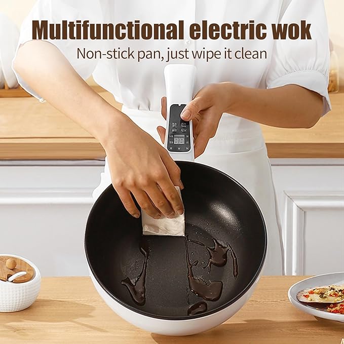 Tigaie electrica 26cm, inteligenta, multifunctionala 3L - Promagg.ro