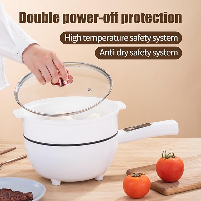 Tigaie electrica 26cm, inteligenta, multifunctionala 3L - Promagg.ro