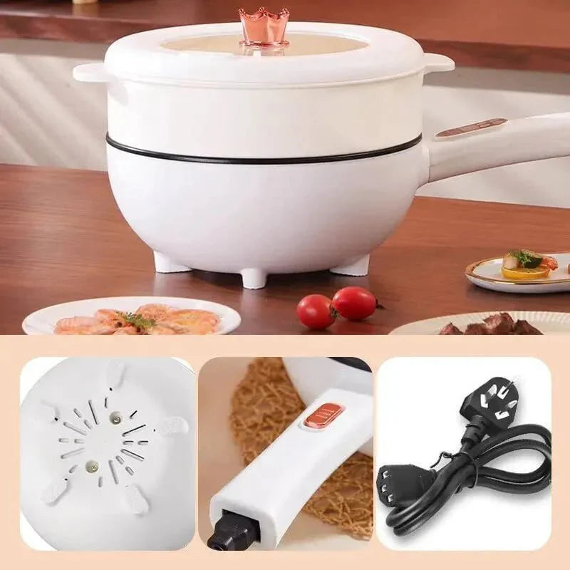 Tigaie electrica 26cm, inteligenta, multifunctionala 3L - Promagg.ro