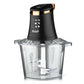 Tocător Electric Multifuncțional RAF cu Bol Transparent 3L și 4 Lame Duble din Oțel Inoxidabil